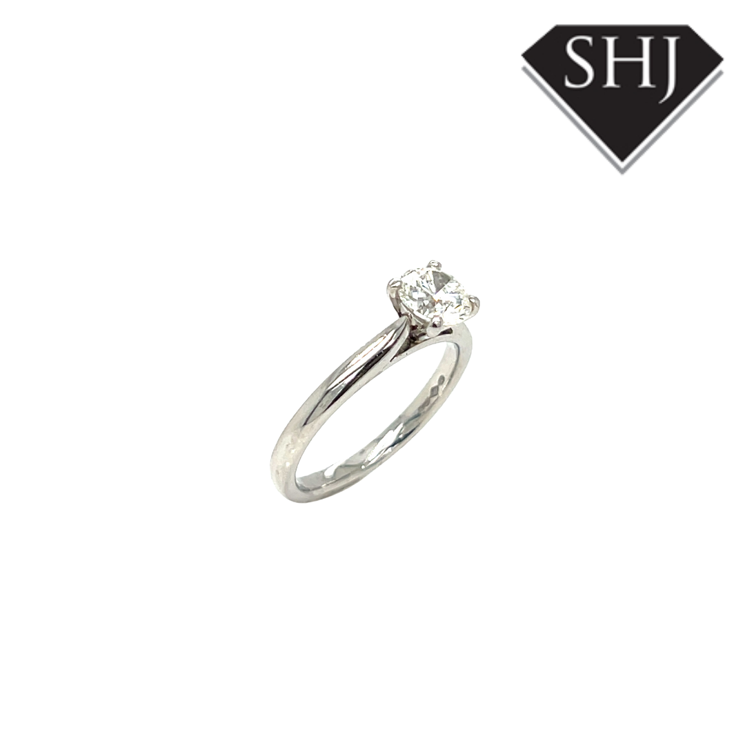 Affordable Luxury Collection - 0.90ct Platinum Engagement Ring
