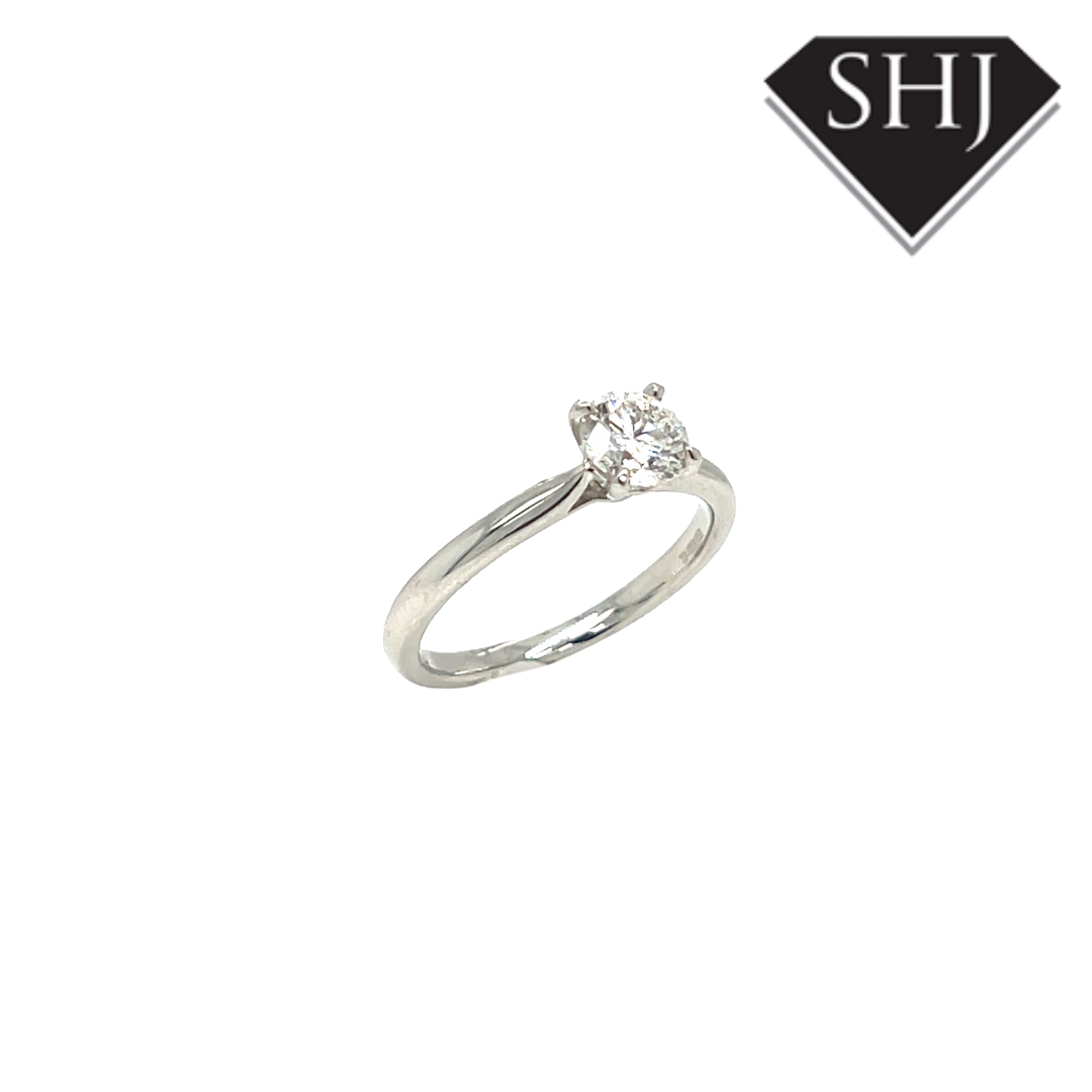 Affordable Luxury Collection - 0.70ct Platinum Engagement Ring
