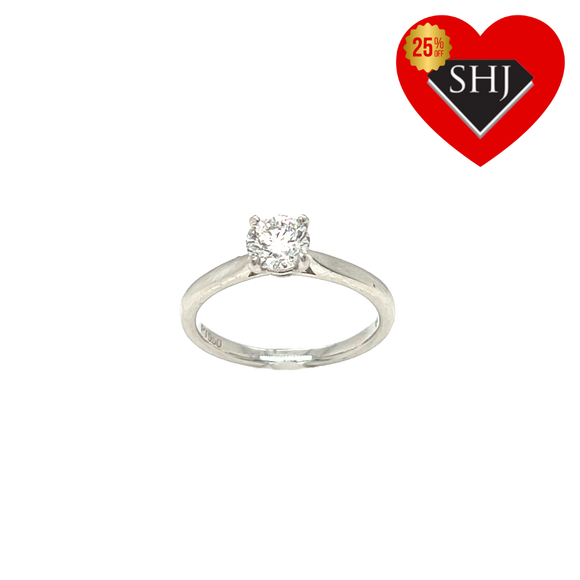Affordable Luxury Collection - 0.70ct Platinum Engagement Ring