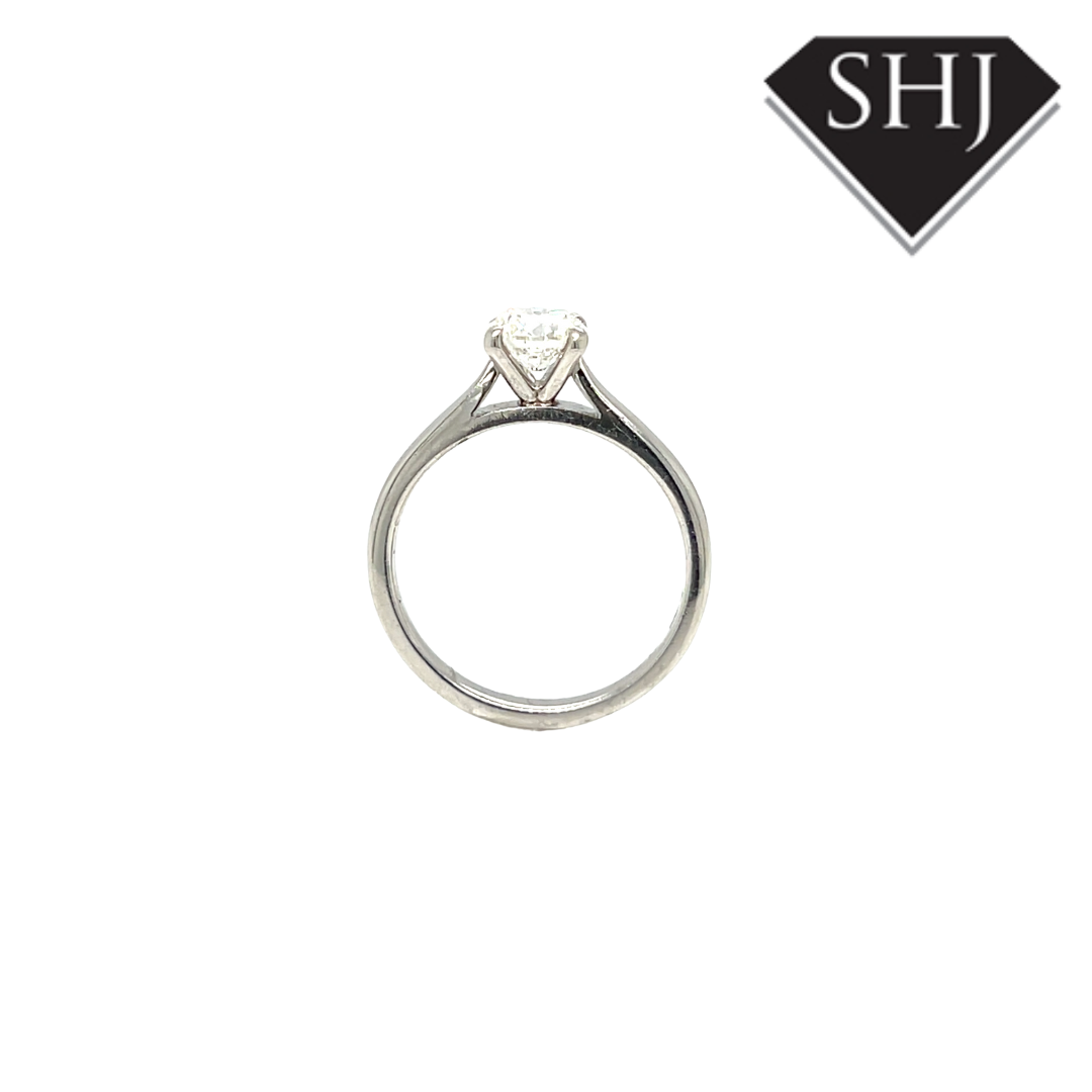 Affordable Luxury Collection - 0.90ct Platinum Engagement Ring
