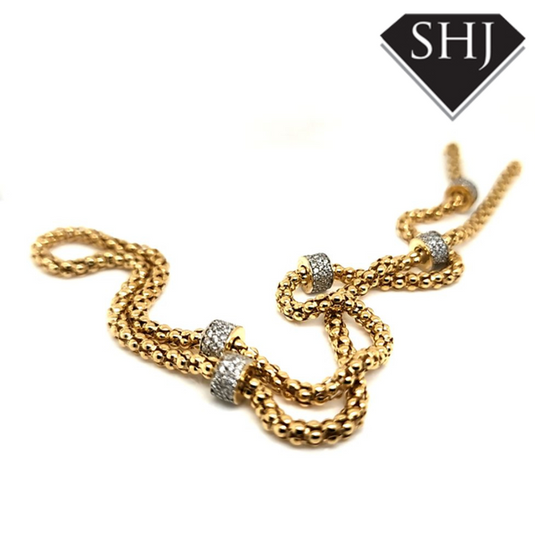 Gold Plated Silver Necklace