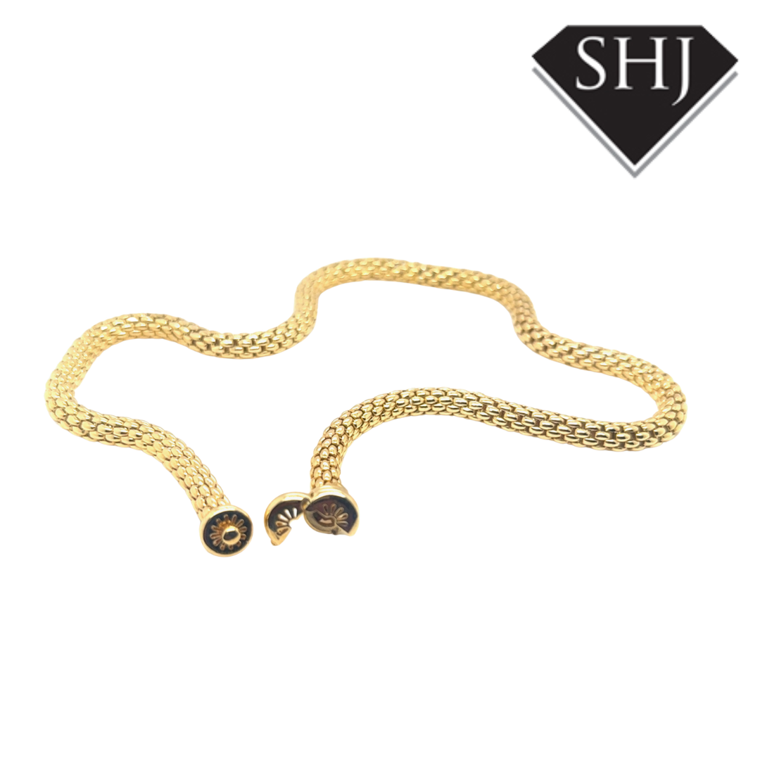 Silver Gold Plated Necklace