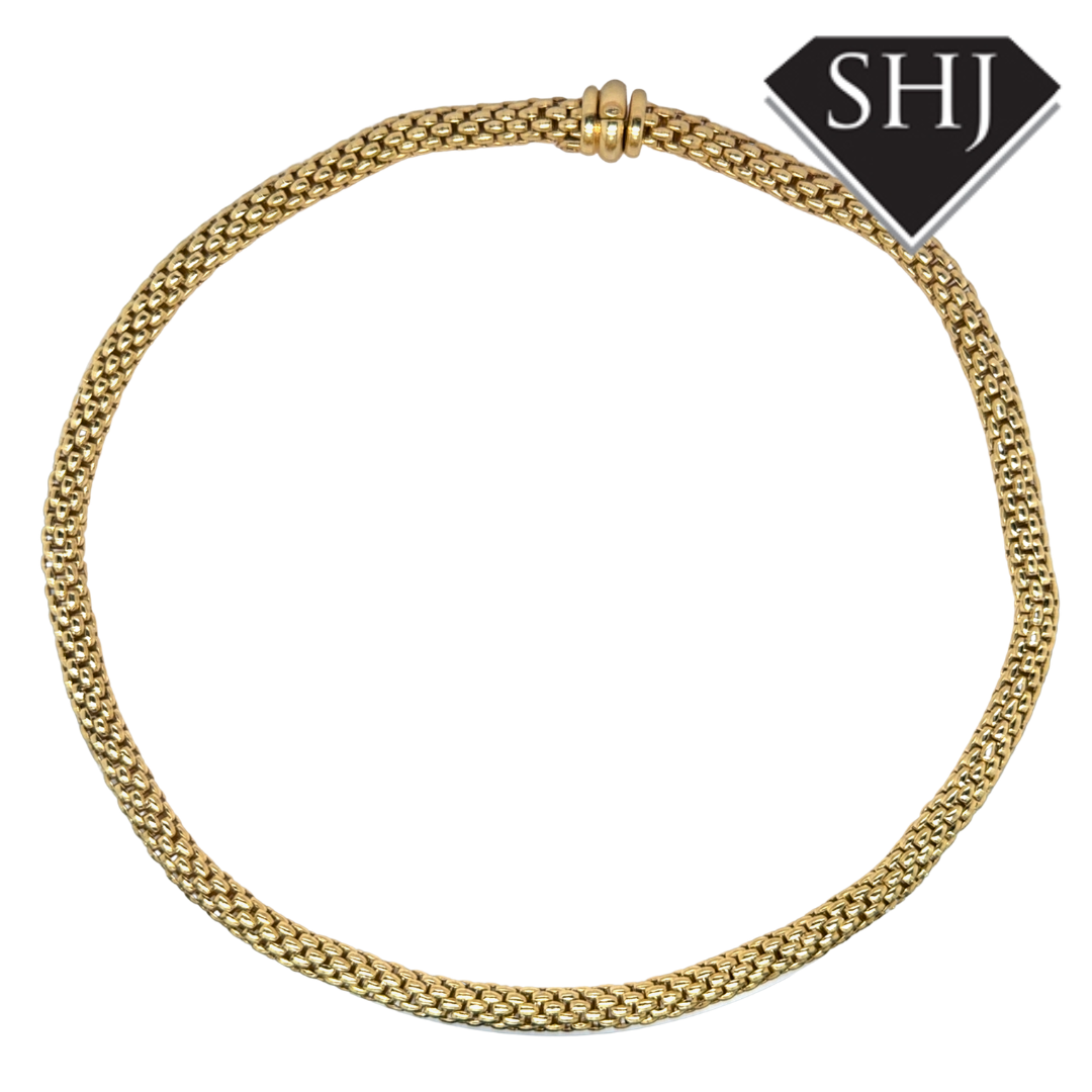 Silver Gold Plated Necklace