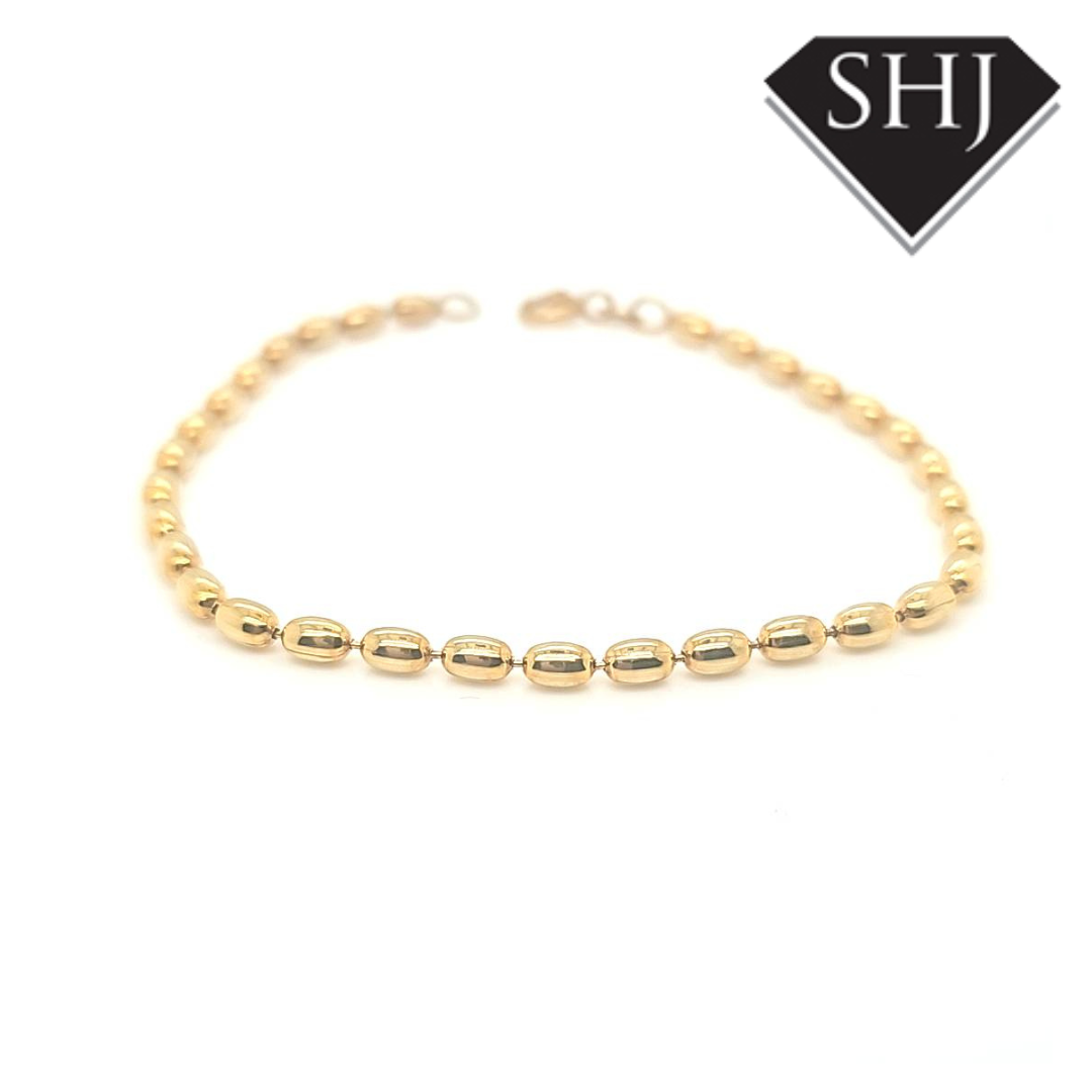 Silver Gold Plated Bracelet