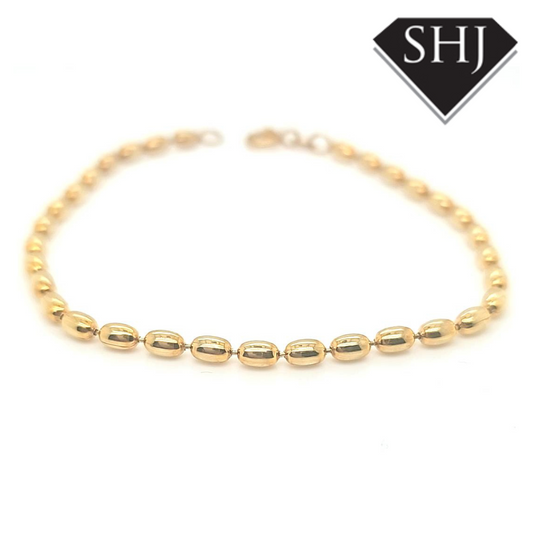 Silver Gold Plated Bracelet