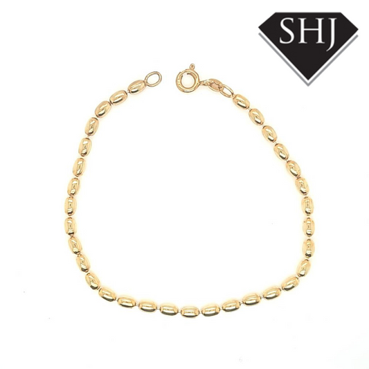 Silver Gold Plated Bracelet
