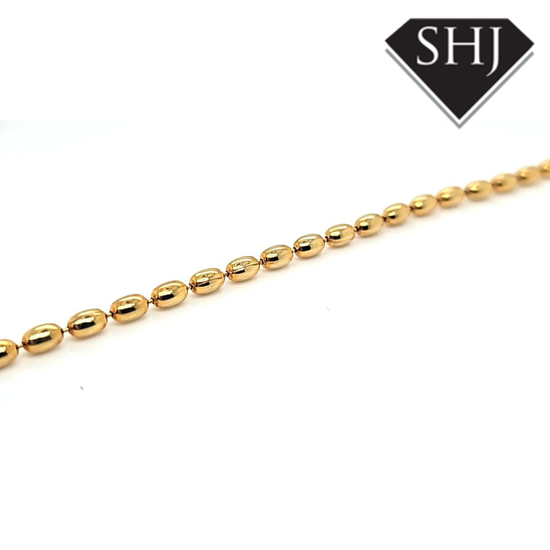 Silver Gold Plated Bracelet