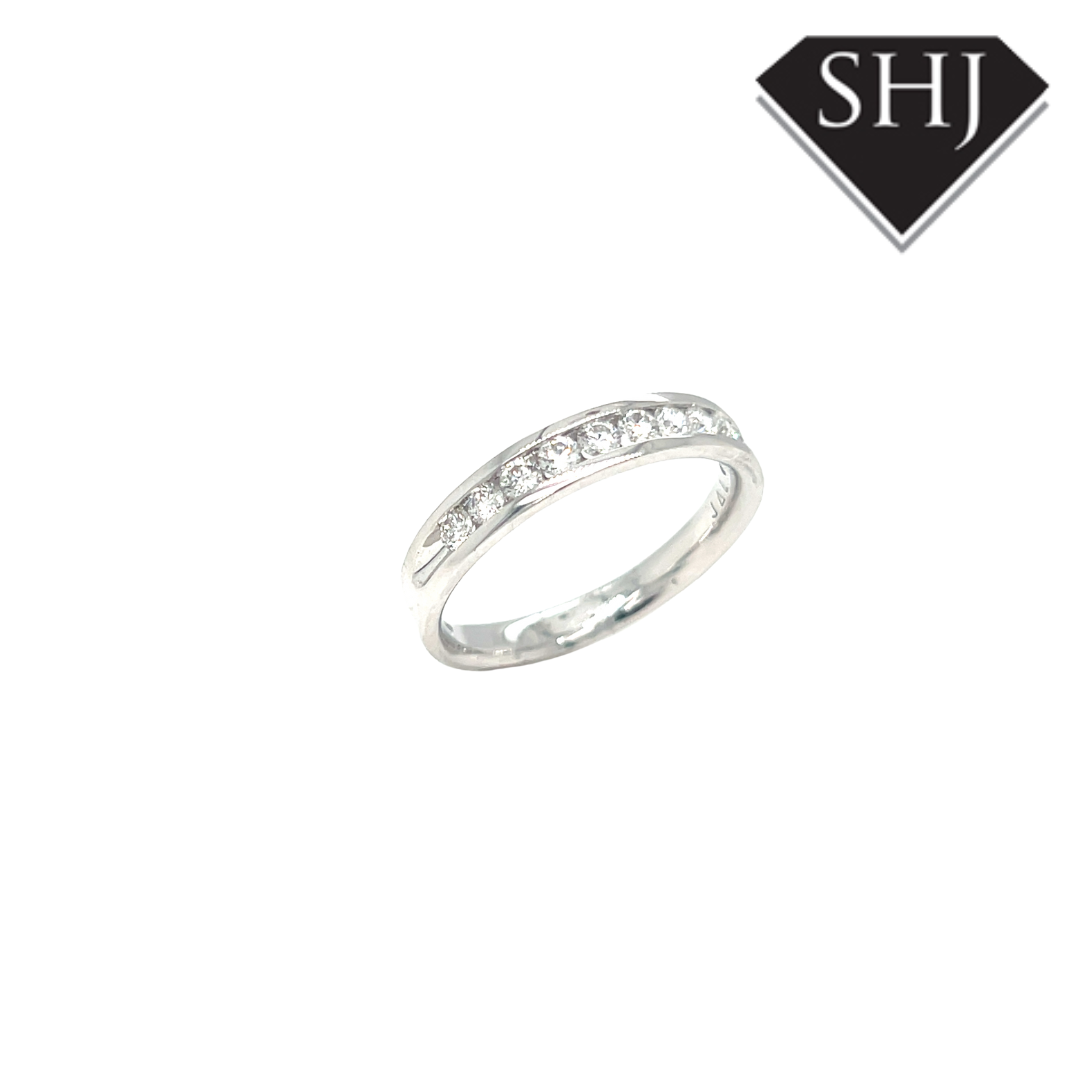14ct White Gold 0.50ct Diamond Eternity Ring