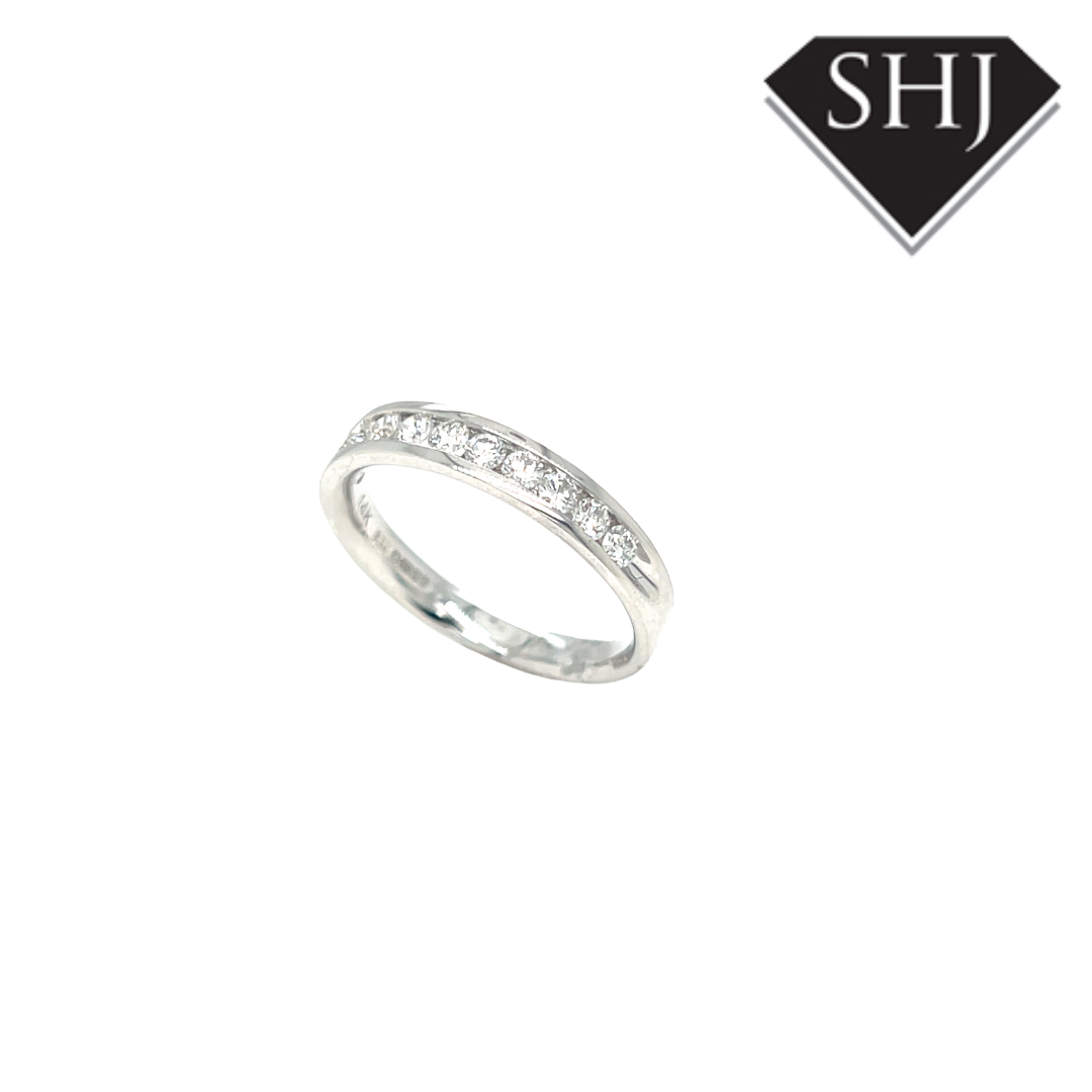 14ct White Gold 0.50ct Diamond Eternity Ring