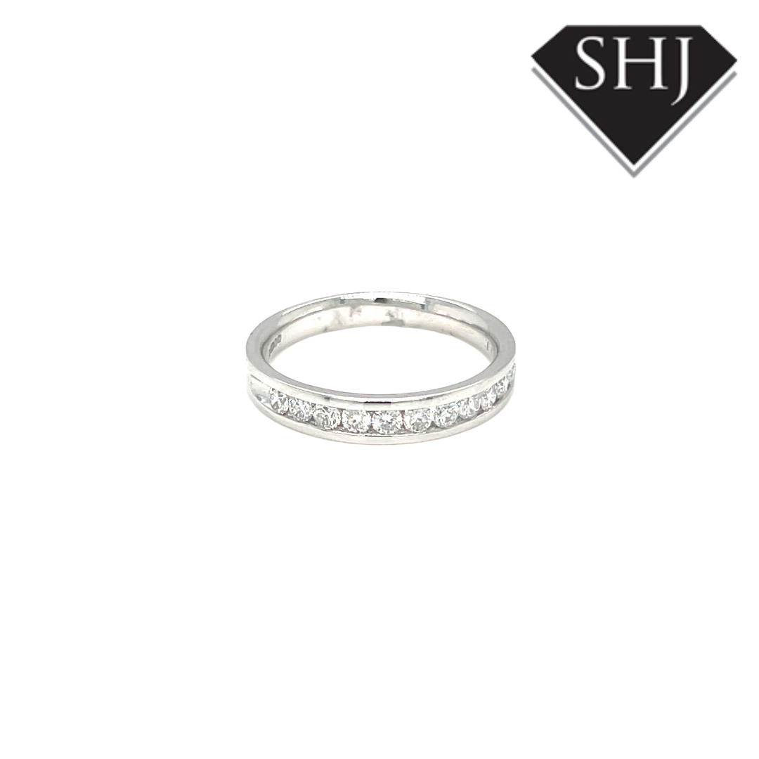 14ct White Gold 0.50ct Diamond Eternity Ring