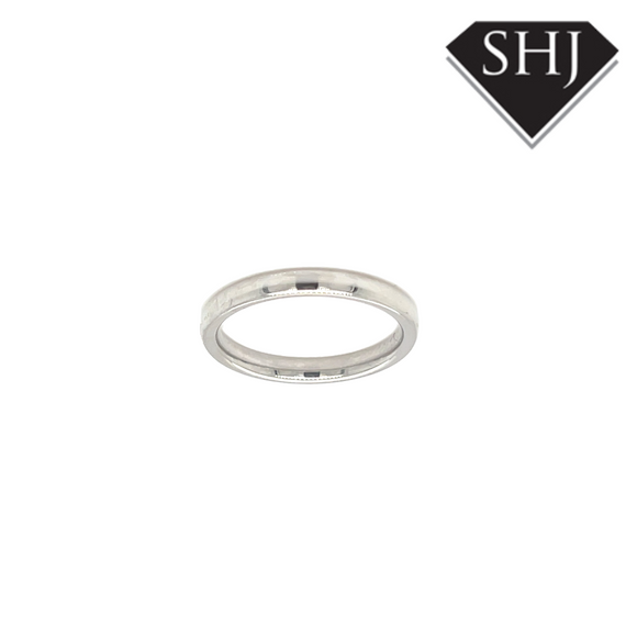 Platinum 2.5mm Court Wedding Band