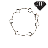 Silver Luna Station Bracelet Lucy Q