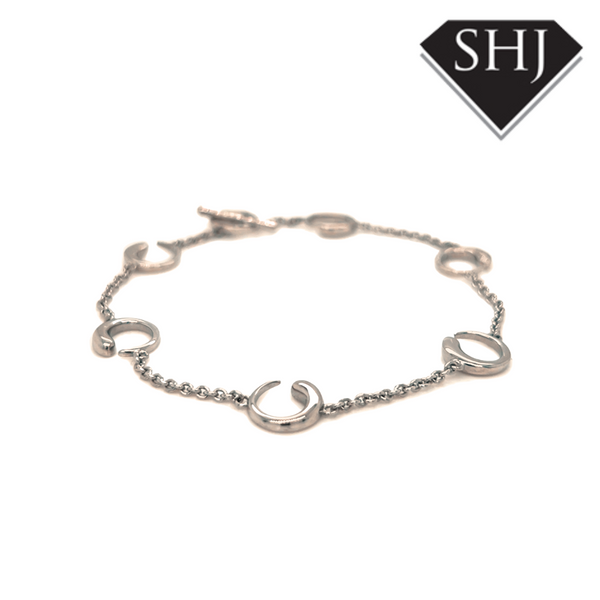 Silver Luna Station Bracelet Lucy Q