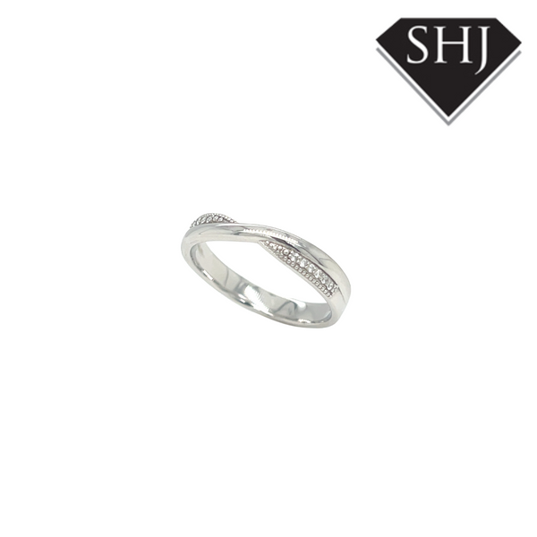 Platinum Diamond Wedding Band