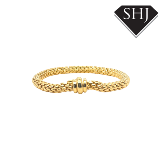 Silver Gold Plated Bracelet