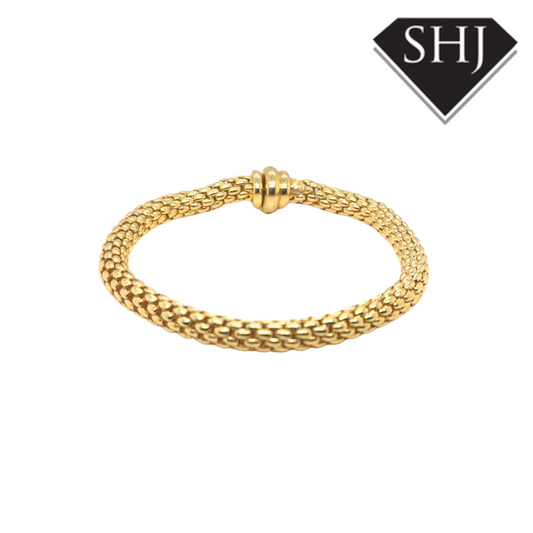 Silver Gold Plated Bracelet