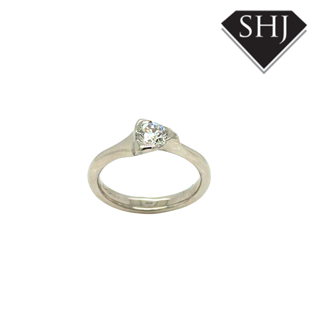Platinum 0.25ct Diamond Ring