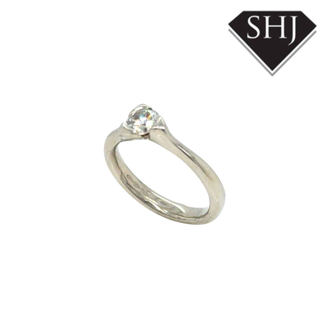 Platinum 0.25ct Diamond Ring