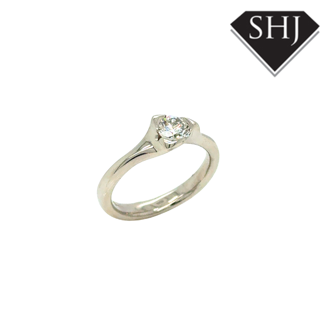 Platinum 0.25ct Diamond Ring