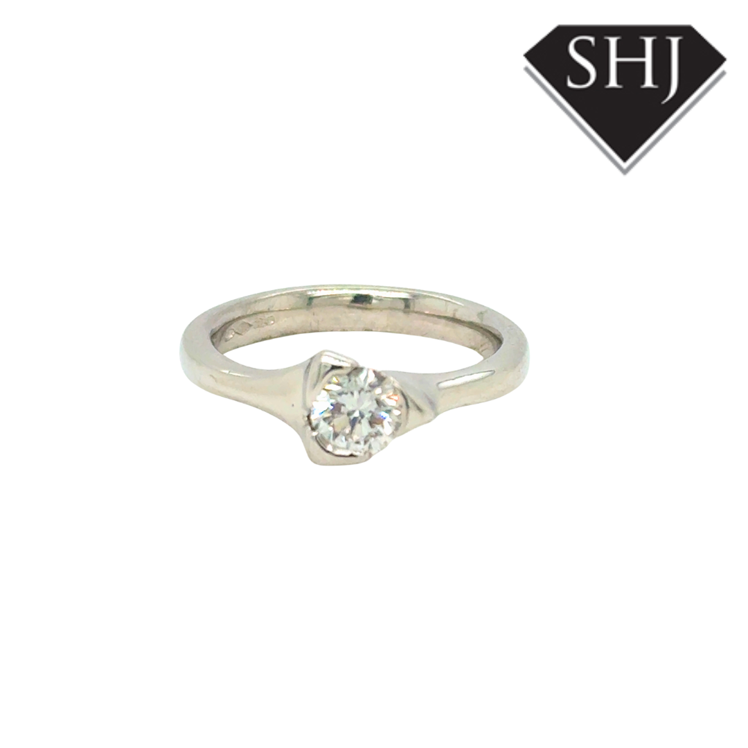 Platinum 0.25ct Diamond Ring