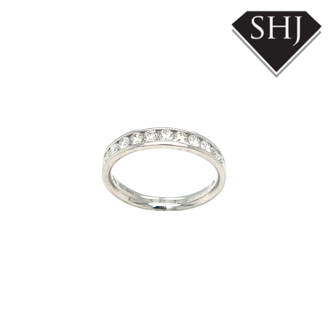 Platinum 0.50ct Diamond Eternity Ring