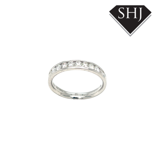 Platinum 0.50ct Diamond Eternity Ring