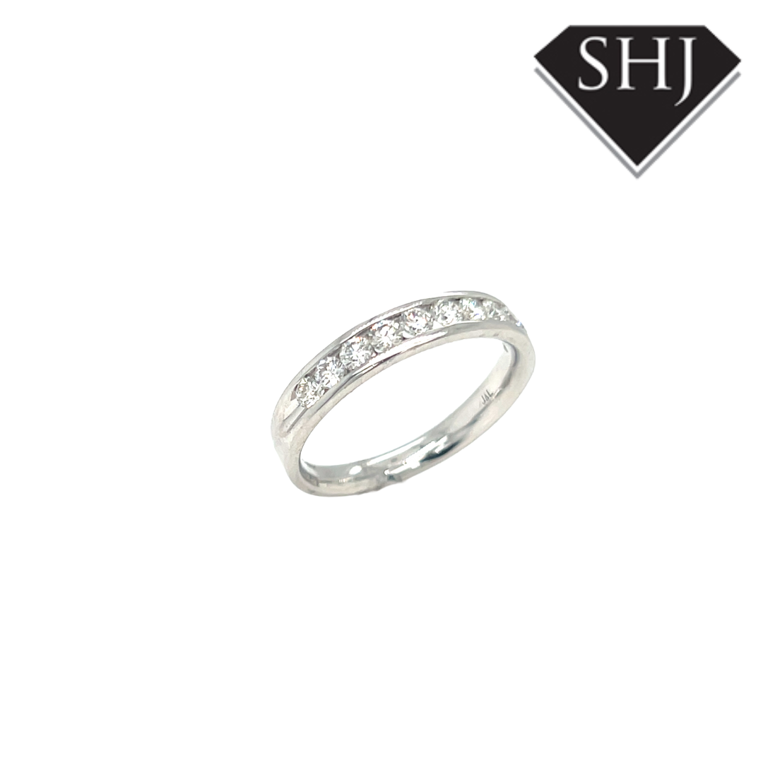 Platinum 0.50ct Diamond Eternity Ring