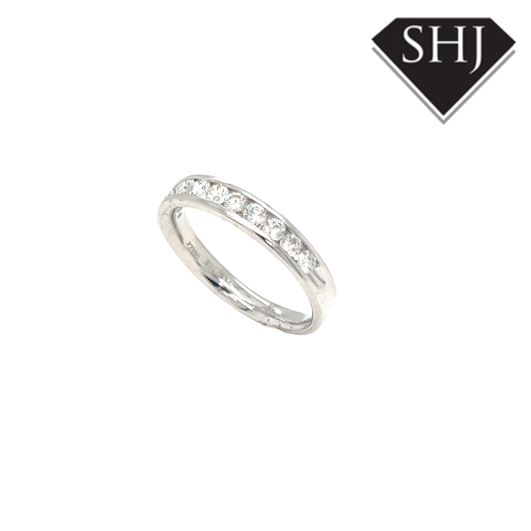 Platinum 0.50ct Diamond Eternity Ring