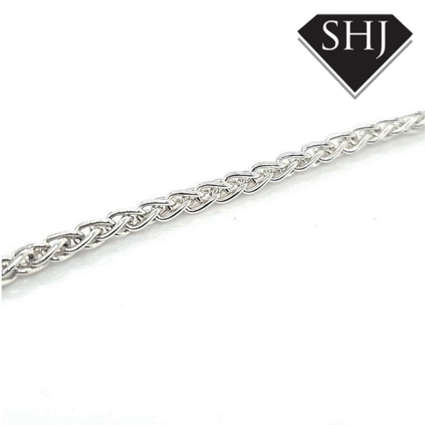 Silver Spiga Bracelet