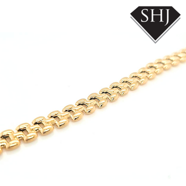 Silver Gold Plated Bracelet