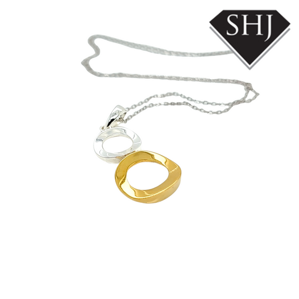 Gold Plated Silver Pendant