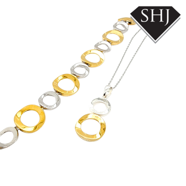 Gold Plated Silver Bracelet