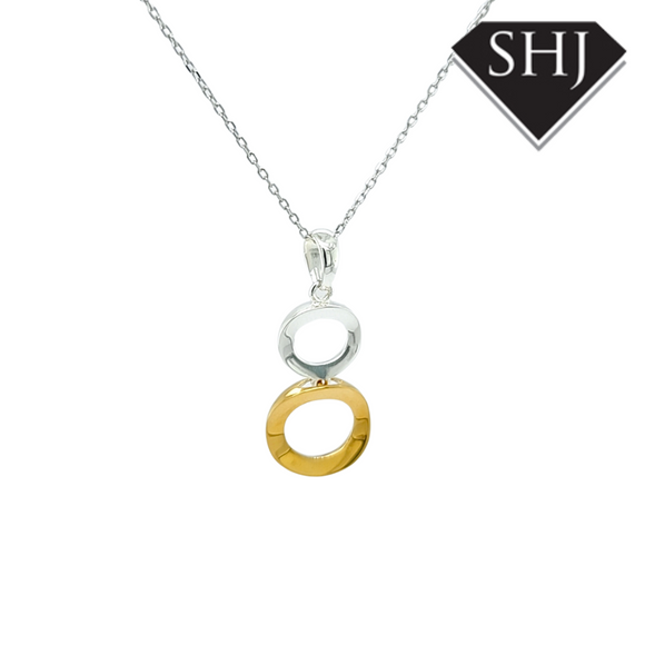 Gold Plated Silver Pendant