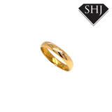 22CT Yellow Gold 2MM Wedding Band
