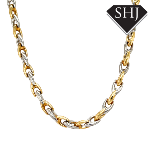 Silver Gold Plated Necklace