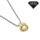 Silver Gold Plated Necklace