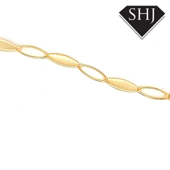 Silver Gold Plated Bracelet