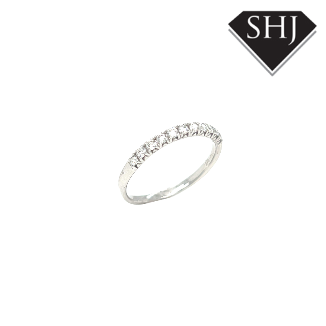 9ct White Gold 0.33ct Diamond Eternity Ring