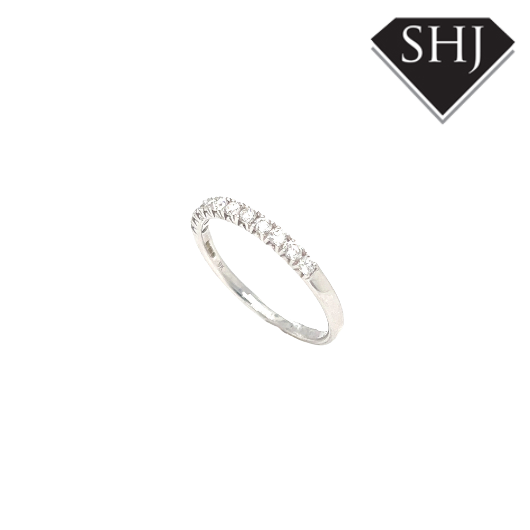 9ct White Gold 0.33ct Diamond Eternity Ring