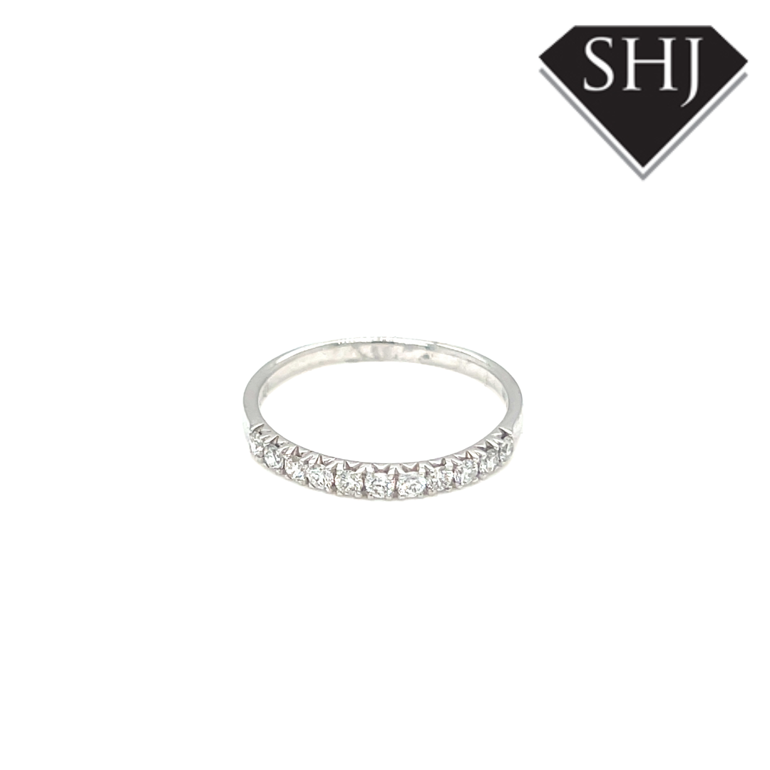 9ct White Gold 0.33ct Diamond Eternity Ring