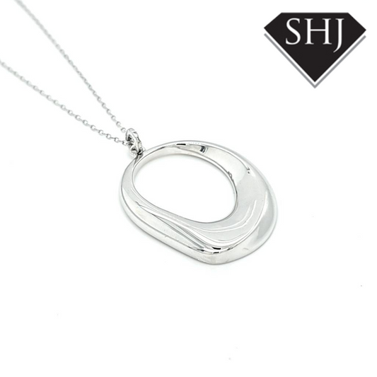 Silver Pendant and Chain