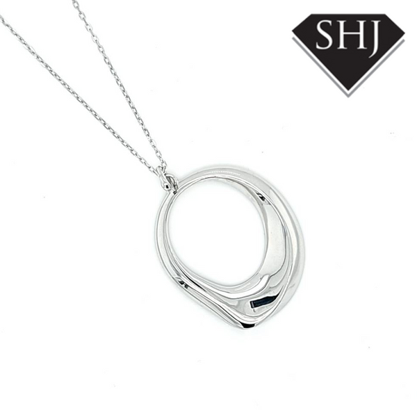 Silver Pendant and Chain