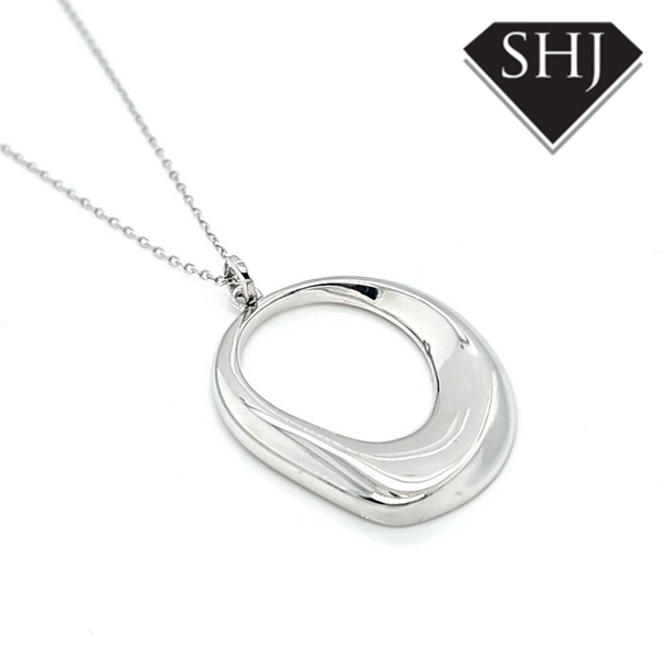 Silver Pendant and Chain