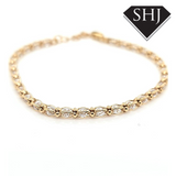 Silver Gold Plated Bracelet