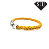 Yellow Leather Bracelet