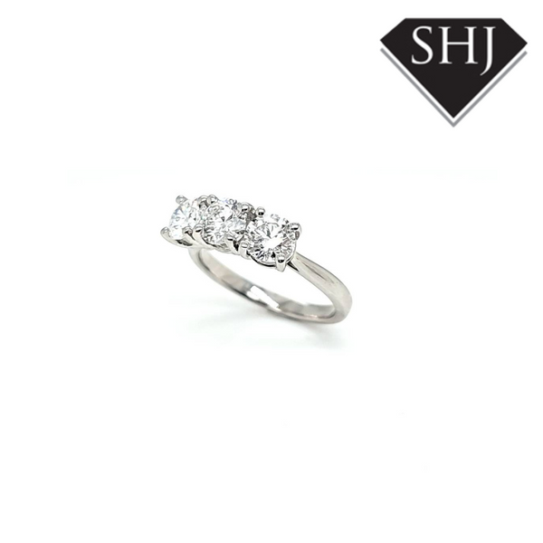 Platinum Lab Grown Diamond Ring 1.74ct