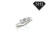 Platinum Lab Grown Diamond Ring 1.74ct