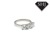 Platinum Lab Grown Diamond Ring 1.74ct