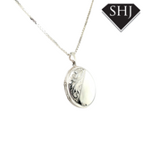 Silver H/Eng Locket