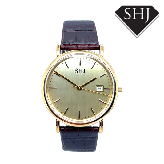 SHJ Gold Brown Bracelet